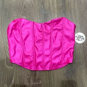 Jodie & Joy Pink Crop Top